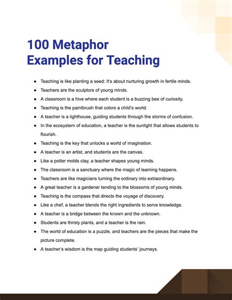 how to teach metaphors to kids