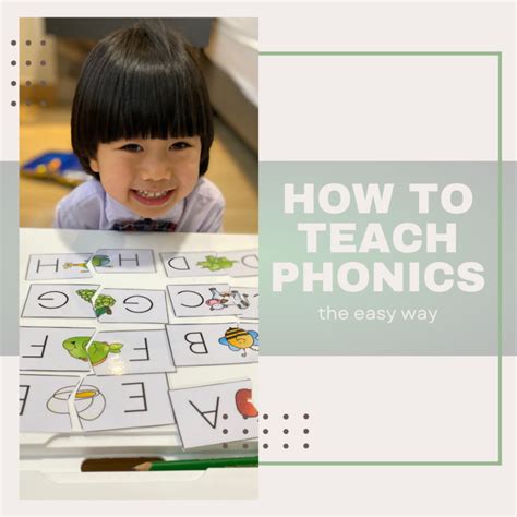 how to teach phonics easily