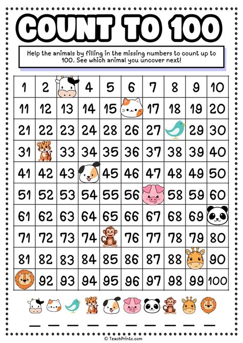 how to teach your child to count to 100