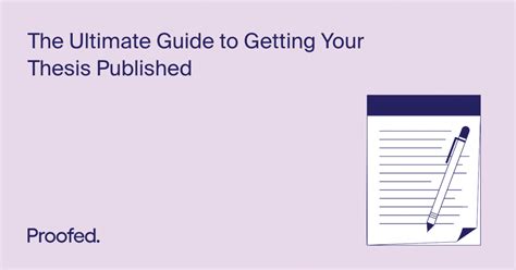 how to tell if a thesis is published or not