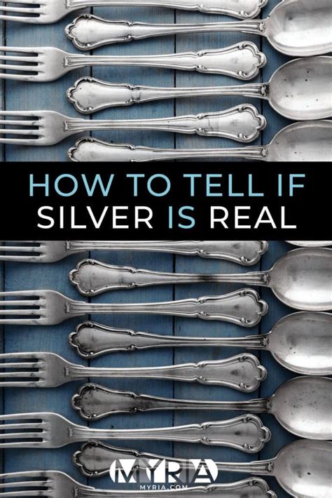 how to tell if something is silver without markings