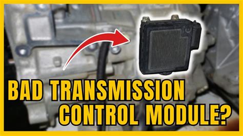 how to tell if transmission control module is bad automatic