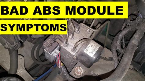 how to tell if your e92 has a bad abs module