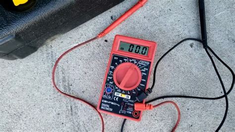 how to test abs with multimeter