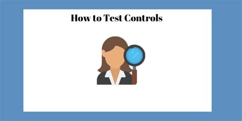 how to test controls