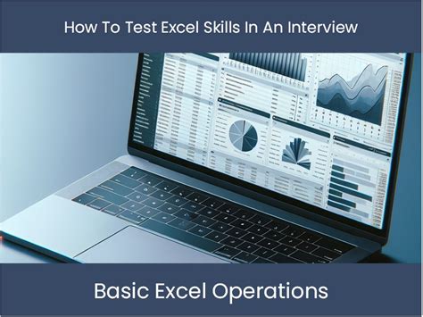 how to test excel skills in an interview
