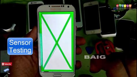 how to test screen touch in iphone