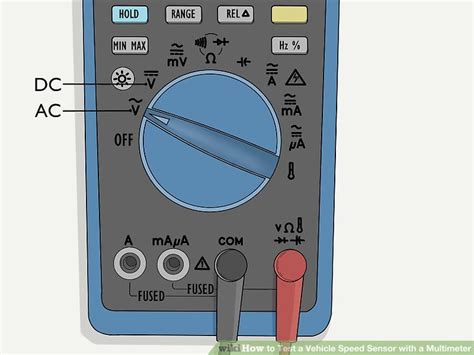 how to test speed sensor wiring with multimeter