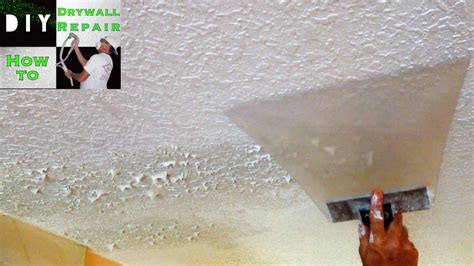 how to texture a sheetrock patch