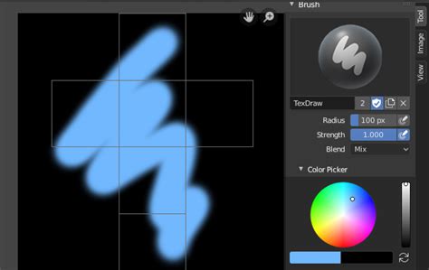 how to texture paint in blender 4.5