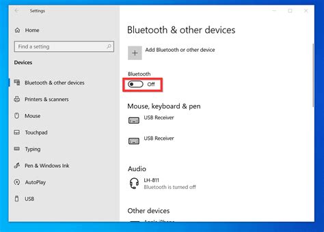 how to to turn on bluetooth windows 10