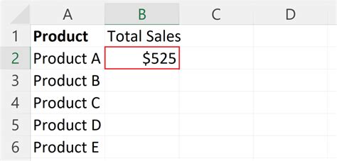 how to total different categories in excel