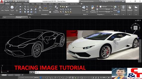 how to trace in autocad