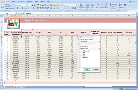 how to track documents in excel