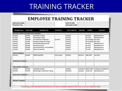 how to track training progress