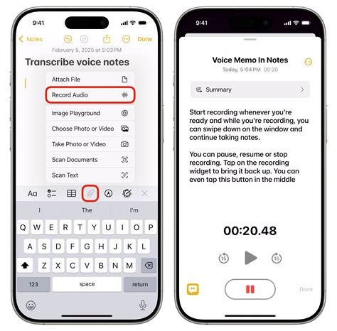 how to transcribe voice note to text on iphone