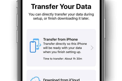 how to transfer all apps from old iphone to new one