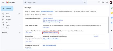 how to transfer contacts from yahoo mail to gmail