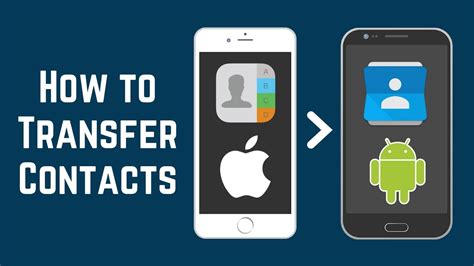 how to transfer contacts to new iphone from android