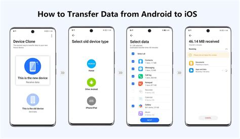 how to transfer data from android to iphone through bluetooth
