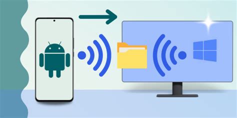 how to transfer data from android to pc wireless