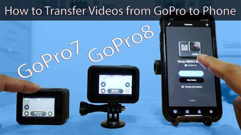 how to transfer data from gopro to phone