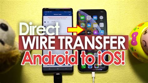 how to transfer data from iphone to android using cable