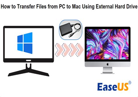how to transfer data from mac to pc using external hard drive