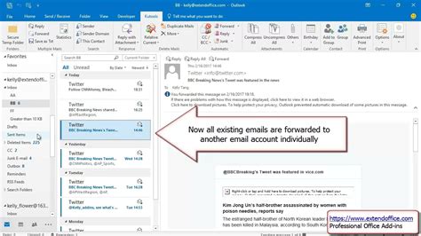 how to transfer data from one email account to another