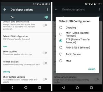 how to transfer data from oneplus to laptop