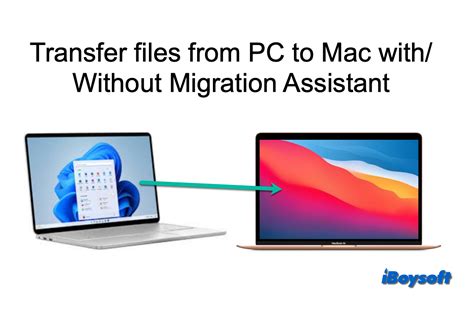 how to transfer data from pc to macbook air