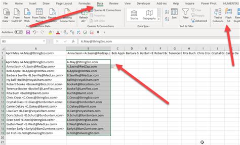 how to transfer email address from excel to outlook