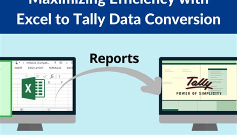 how to transfer excel to tally