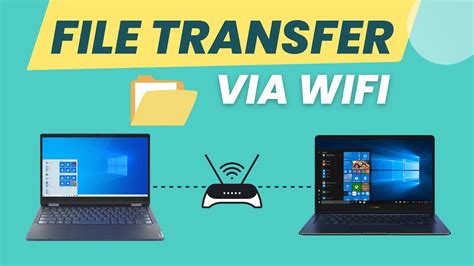how to transfer files between computers over wifi