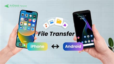 how to transfer files from android to iphone wirelessly