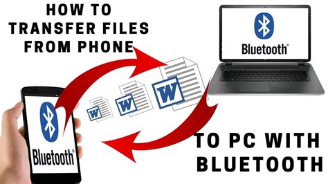 how to transfer files from phone to computer with bluetooth