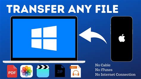 how to transfer files from windows to iphone without internet