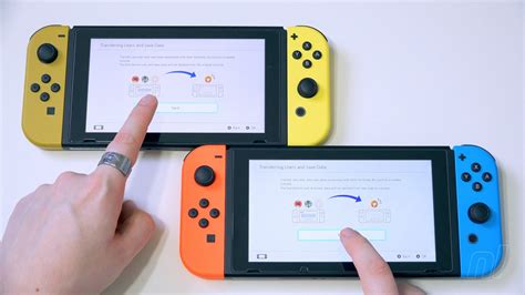 how to transfer game data from one user to another switch