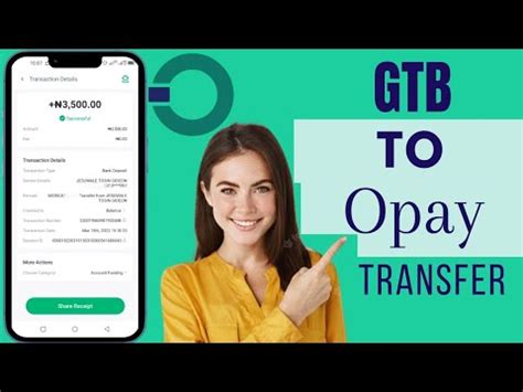 how to transfer money from gtb to opay account using ussd code