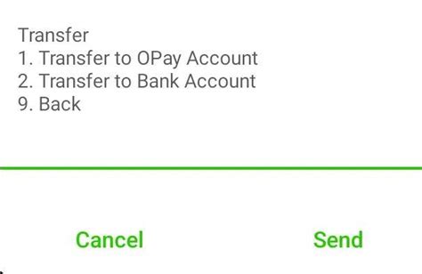 how to transfer money from zenith to opay account using ussd code