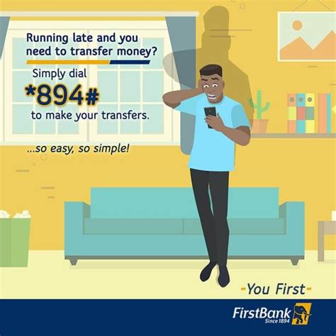 how to transfer money using ussd code for first bank