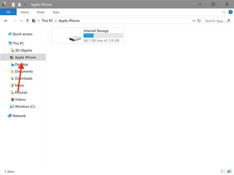 how to transfer photos from iphone to pc using lightning cable
