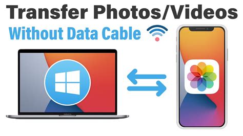 how to transfer photos from iphone to pc without cord