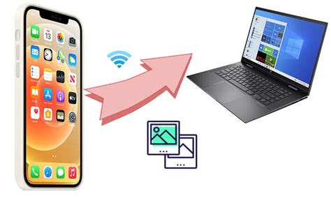 how to transfer photos from iphone to windows computer wirelessly