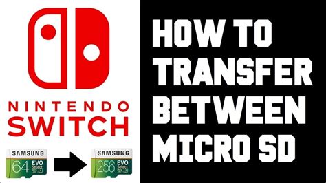 how to transfer switch game data from one sd card to another