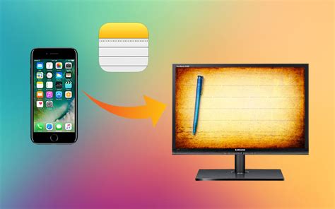 how to transfer the notes from iphone to computer