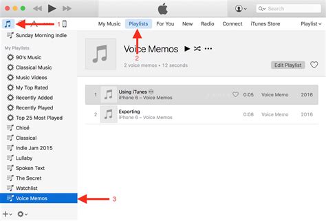 how to transfer voice memos from iphone to computer using itunes