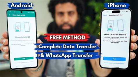 how to transfer whatsapp data from android to iphone free with pc