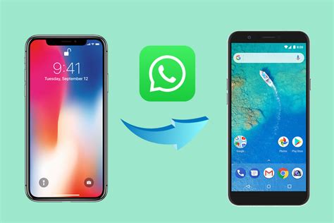 how to transfer whatsapp data from google account to iphone