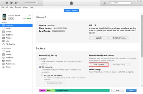 how to transfer whatsapp data from iphone to pc using itunes